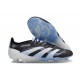 Botines de Futbol adidas Predator Elite FG Negro Blanco Azul