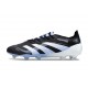 Botines de Futbol adidas Predator Elite FG Negro Blanco Azul