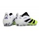 Botines de Futbol adidas Predator Elite FG Ftwr Blanco Negro Limón Lúcido