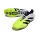 Botines de Futbol adidas Predator Elite FG Ftwr Blanco Negro Limón Lúcido