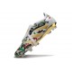adidas Predator Elite Foldover Tongue FG Blanco Verde Negro Dorado