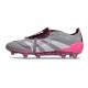 adidas Predator Elite Foldover Tongue FG Gris Blanco Rosa