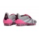 adidas Predator Elite Foldover Tongue FG Gris Blanco Rosa