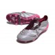 adidas Predator Elite Foldover Tongue FG Gris Blanco Rosa