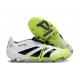adidas Predator Elite Foldover Tongue FG Ftwr Blanco Negro Limón Lúcido