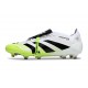 adidas Predator Elite Foldover Tongue FG Ftwr Blanco Negro Limón Lúcido