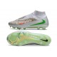 Bota De Fútbol Nike Phantom 6 High Elite Fg Blanco Verde Naranja