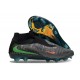 Bota De Fútbol Nike Phantom 6 High Elite Fg Negro Verde