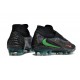 Bota De Fútbol Nike Phantom 6 High Elite Fg Negro Verde