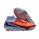 Bota De Fútbol Nike Phantom 6 High Elite Fg Royal Tinte Carmesí Vivo Negro