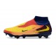 Nike Phantom 6 High Elite Fg X Haaland Láser Naranja Lemon Venom Azul Vacío