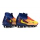 Nike Phantom 6 High Elite Fg X Haaland Láser Naranja Lemon Venom Azul Vacío