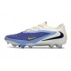 Nike Phantom 6 Low Elite Fg Racer Azul Blanco Oscuro Obsidiana