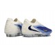 Nike Phantom 6 Low Elite Fg Racer Azul Blanco Oscuro Obsidiana