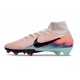 Nike Air Zoom Mercurial Superfly 10 Elite FG Rosa Azul Negro