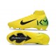 Nike Air Zoom Mercurial Superfly 10 Elite FG KM Amarillo Verde Negro