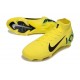Nike Air Zoom Mercurial Superfly 10 Elite FG KM Amarillo Verde Negro
