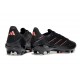 adidas Copa Pure III Elite FG Negro Carbón Rojo Lúcido