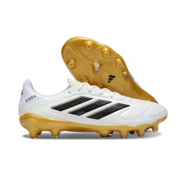 adidas Copa Pure III Elite FG Blanco Negro Met Dorado