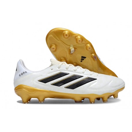 adidas Copa Pure III Elite FG Blanco Negro Met Dorado