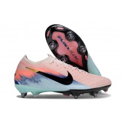 Nike Mercurial Vapor XVI Elite SG Pro Rosa Negro Azul