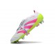 adidas Predator Fold-over Tongue Elite SG Blanco Rosa Amarillo