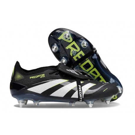 adidas Predator Fold-over Tongue Elite SG Negro Blanco Amarillo