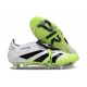 adidas Predator Fold-over Tongue Elite SG Blanco Negro Amarillo