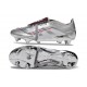adidas Predator Fold-over Tongue Elite SG Plateada Rojo