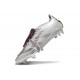 adidas Predator Fold-over Tongue Elite SG Plateada Rojo