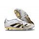 adidas Predator Fold-over Tongue Elite SG Blanco Dorado Met Negro