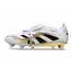 adidas Predator Fold-over Tongue Elite SG Blanco Dorado Met Negro