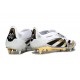 adidas Predator Fold-over Tongue Elite SG Blanco Dorado Met Negro