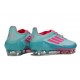 Zapatos de Fútbol adidas F50 Elite SG Flash Agua Rosa Lúcido Lucid Cyan