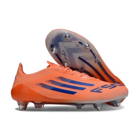 Zapatos de Fútbol adidas F50 Elite SG Naranja Negro