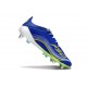 Zapatos de Fútbol adidas F50 Elite SG Azul Amarillo