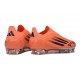 Zapatillas adidas F50 Elite Laceless SG Naranja Negro