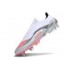 Zapatillas adidas F50 Elite Laceless SG X MESSI Ftwr Blanco Rojo Lúcido Plateado Met.