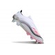 Zapatillas adidas F50 Elite Laceless SG X MESSI Ftwr Blanco Rojo Lúcido Plateado Met.
