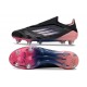 Zapatillas adidas F50 Elite Laceless SG Negro Rosa