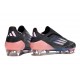 Zapatillas adidas F50 Elite Laceless SG Negro Rosa