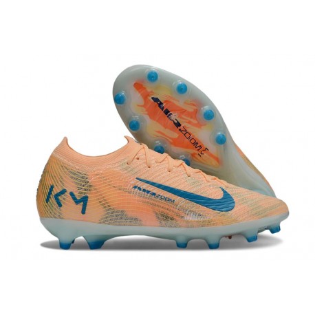 Botas Nike Mercurial Vapor 16 Elite AG-Pro KM Naranja Azul