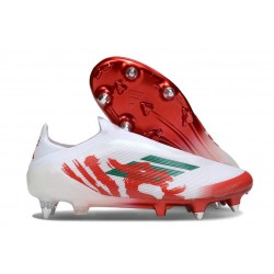 Zapatillas adidas F50 Elite Laceless SG Blanco Rojo Verde