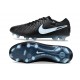 Botas Nike Tiempo Legend 10 Elite FG Negro Hielo Azul