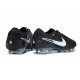 Botas Nike Tiempo Legend 10 Elite FG Negro Hielo Azul