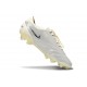 Botas Nike Tiempo Legend 10 Elite FG Blanco Plateado