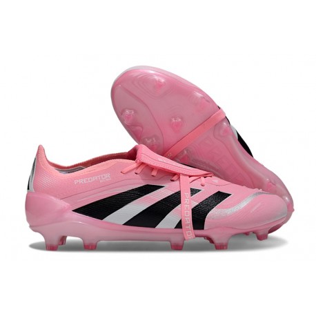 adidas Predator Elite Foldover Tongue FG Rosa Negro