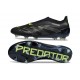 adidas Predator 25 Elite Laceless FG Negro Amarillo