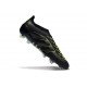 adidas Predator 25 Elite Laceless FG Negro Amarillo