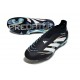 adidas Predator 25 Elite Laceless FG Negro Blanco Azul